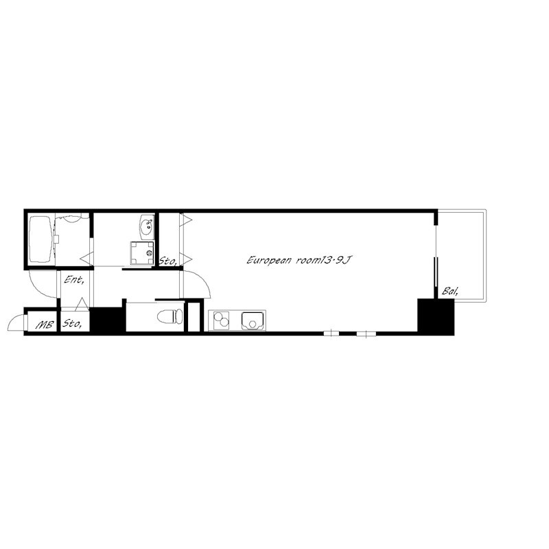 ライフタウンⅢ 間取り図