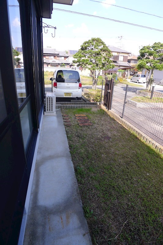 ハイツサンライフ　D棟 ベランダ