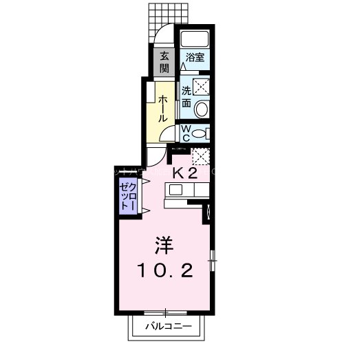 ビアン　カンパーニュＡ 間取り図