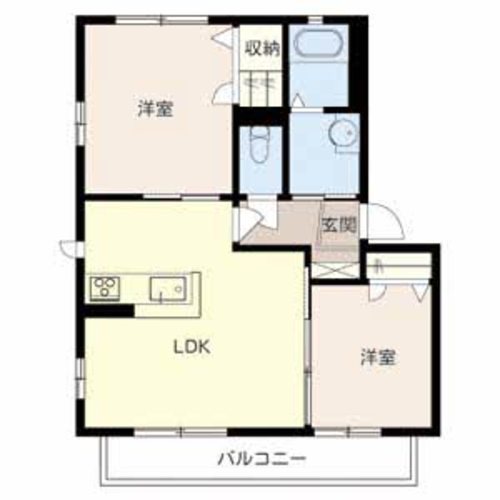 PARADORES Ｃ棟 間取り図