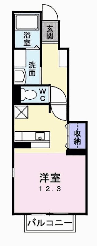 エスターブレＡ 間取り図