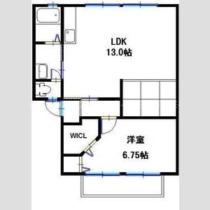 ハイツサンライフ　A棟 間取り図