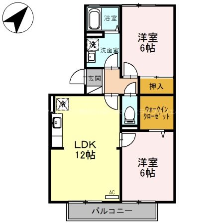 サンコミュニティ　ノース 間取り図