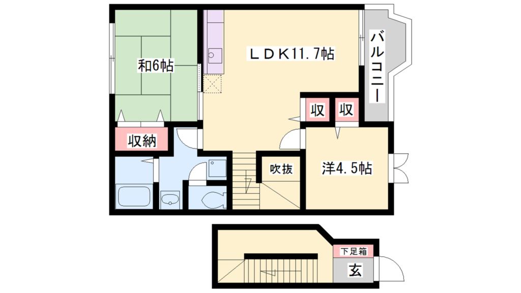シャルマン　ドエル 間取り図