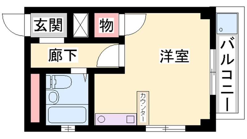 ピアハイツ 間取り図