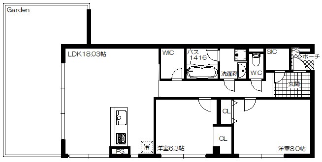 間取り トロア ボア 間取り図