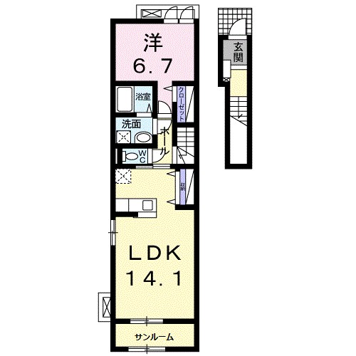ロスマリーノ 間取り図