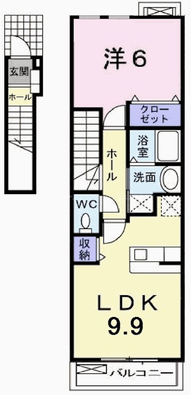 ビアン　カンパーニュＢ 間取り図