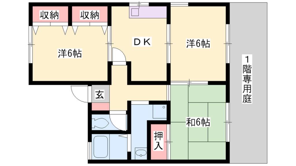 ル･ソレイル・明輝 間取り図