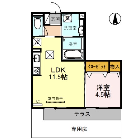 ベルフォーレⅡ 間取り図