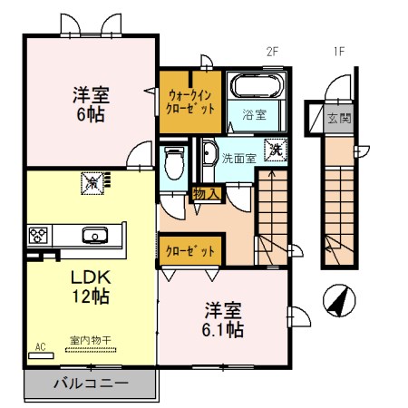 ルーチェ  間取り図