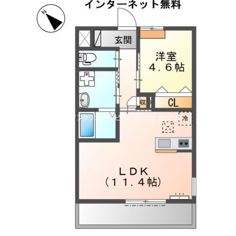 ウィンサムパインⅡ 間取り図