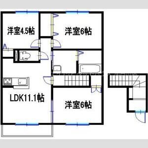 サンガーデン西井ノ口 間取り図