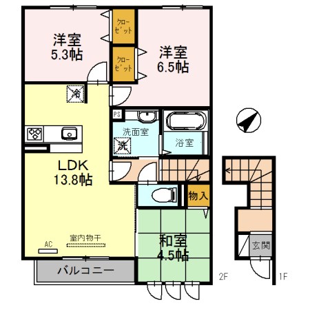 オリエンタル 間取り図