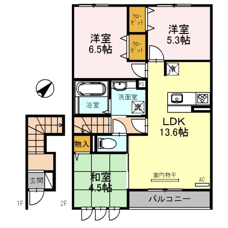 オリエンタル 間取り図