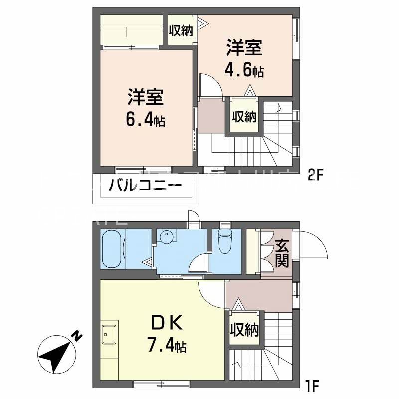 プチシャトーＹ・ＳII 間取り図