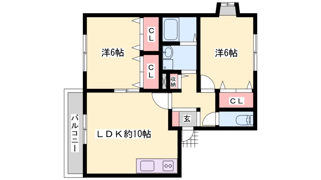 パインハイアット 間取り図