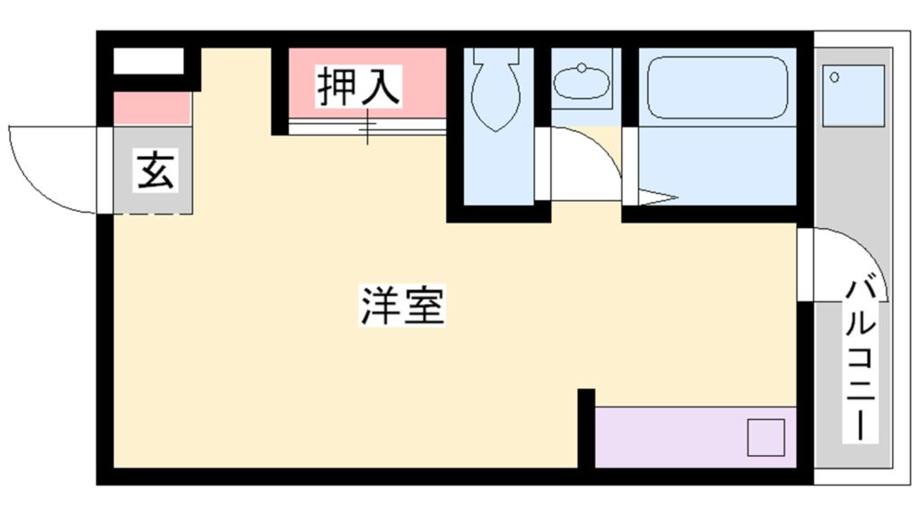 シャトー尾上 間取り図