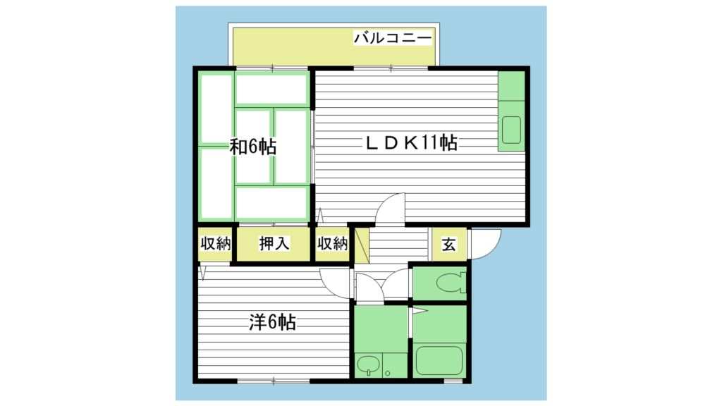 プラムスクエアI 間取り図