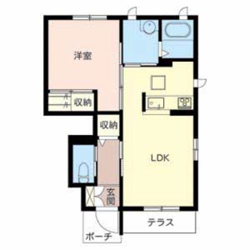 レジデンス永尾Ａ 間取り図