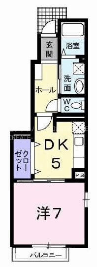 メゾン・ド・カンパーニュ 間取り図