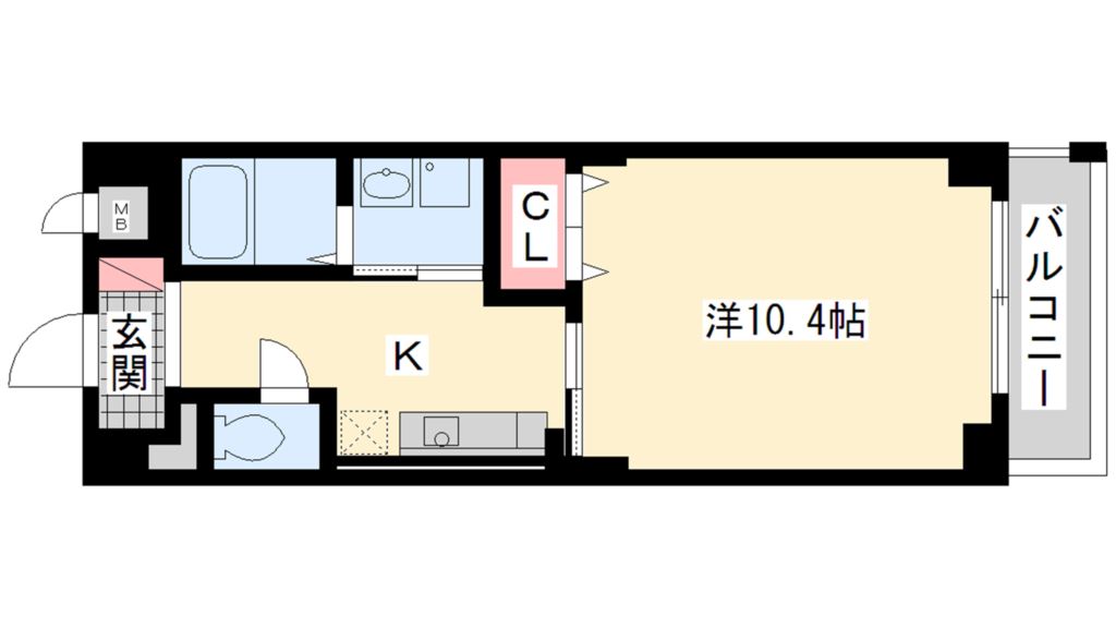 ラ・ブローテ東加古川 間取り図