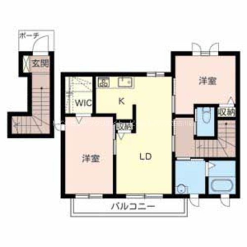 シャーメゾンヴィアーレ 間取り図