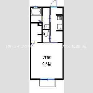 フォレストヴィラⅡ 間取り図