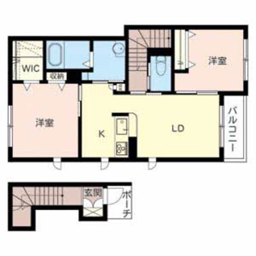 シャーメゾン　エル・シエロ 間取り図