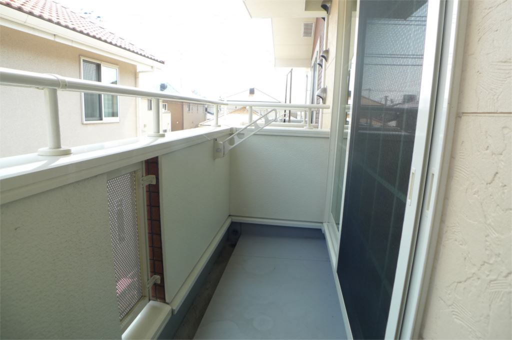 カーサ・デ・北在家 ベランダ