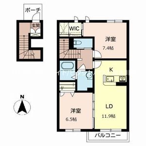 シャーメゾン　ホープ 間取り図