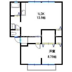 ハイツサンライフ　Ｂ棟 間取り図