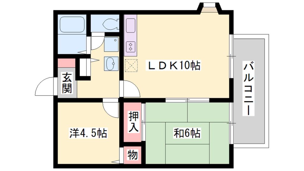 マ・メゾンⅡ 間取り図