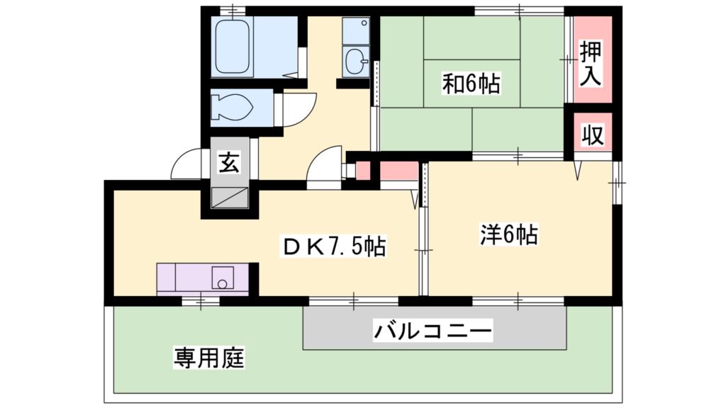 サンルネス２１ 間取り図