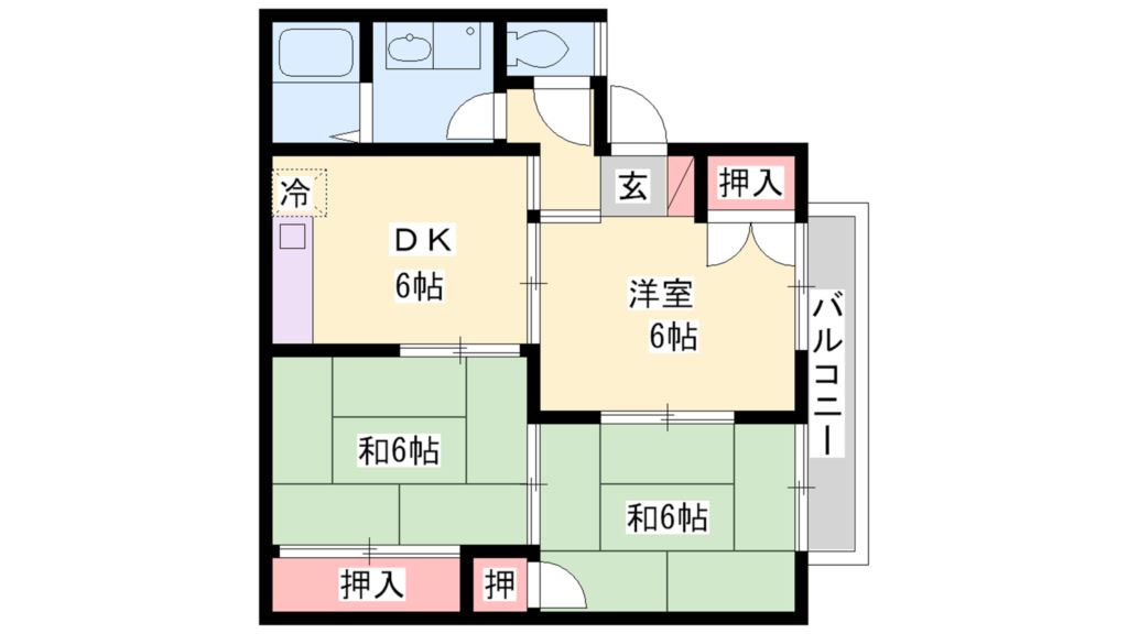 メゾンポールＡ 間取り図