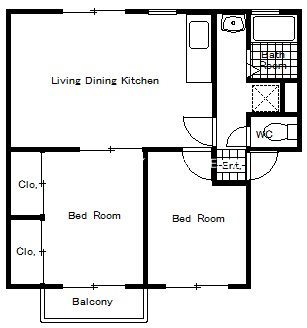 ショウナンＣ 間取り図