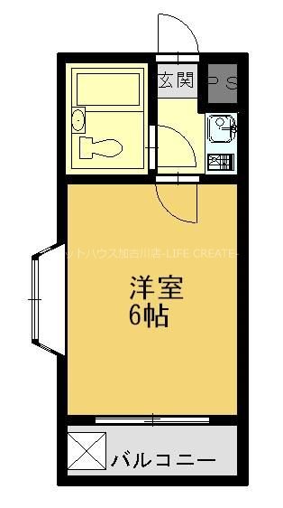 メゾン高砂 間取り図