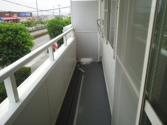 アルカンシェル ベランダ