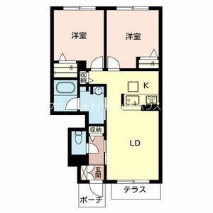 ラ・シエンヌ 間取り図