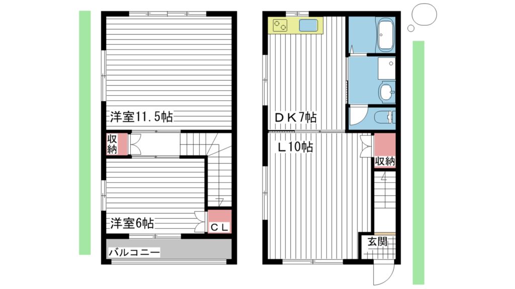 コートマンダリヌ 間取り図