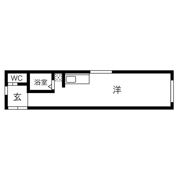 土山マンション 間取り図