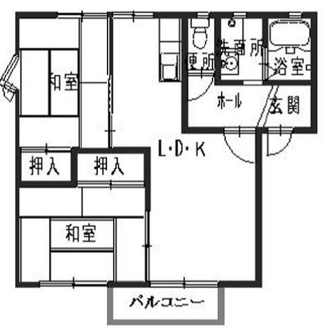 メゾンクレール 間取り図