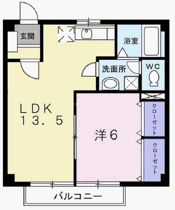 サンビレッジ 間取り図