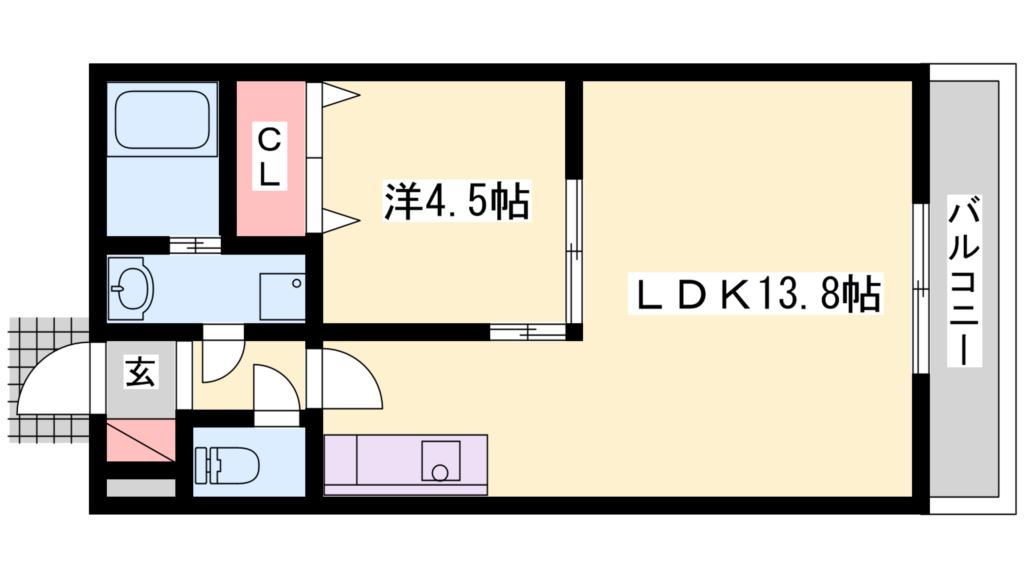 CozyCourt 間取り図
