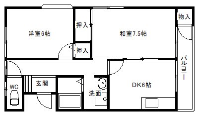 デュオ51 間取り図