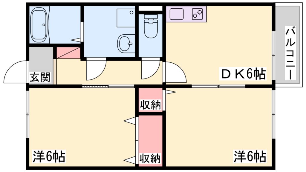 エスポワールメゾンＡ 間取り図