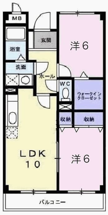 メゾン・プレジール 間取り図