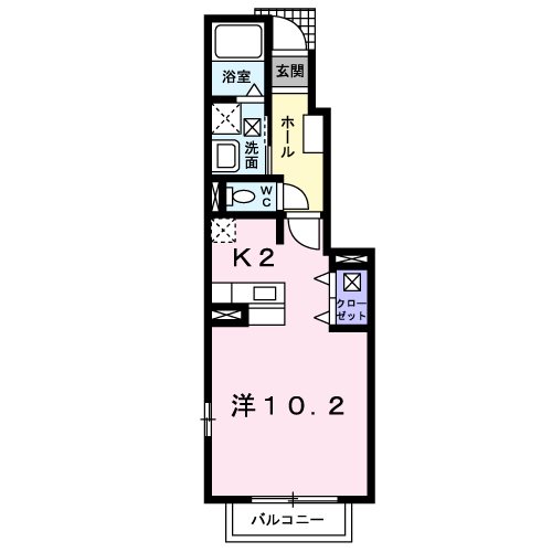 エスターブレC 間取り図