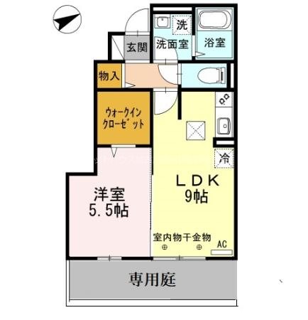 ウエストサイドスクエア 間取り図