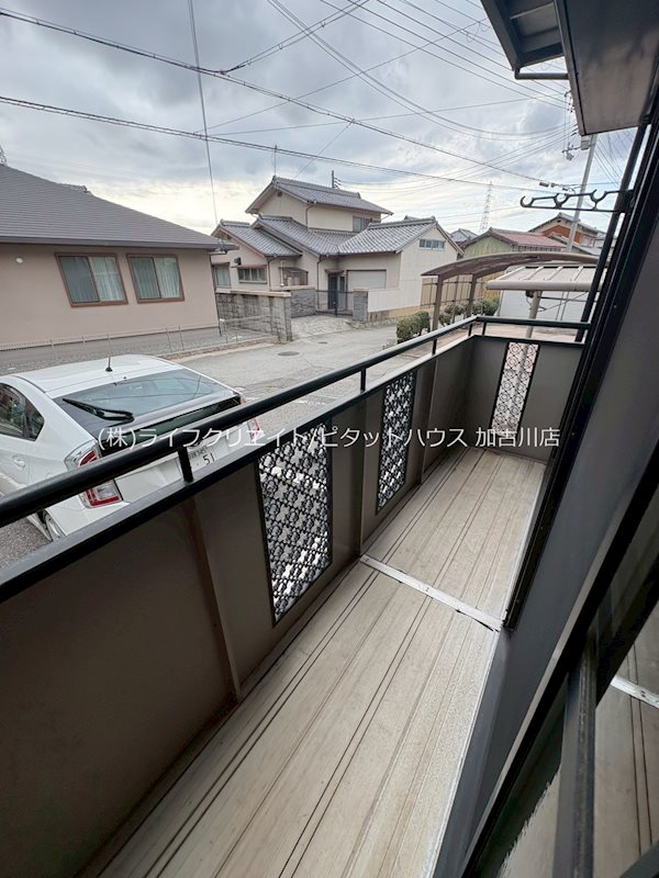 ウィスタリアK ベランダ